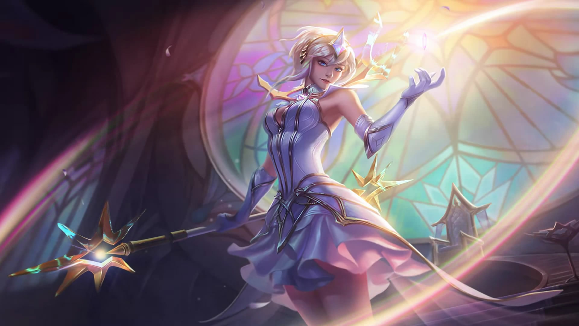 Scout ：和Poppy没怎么聊天，他就过来看了看我们